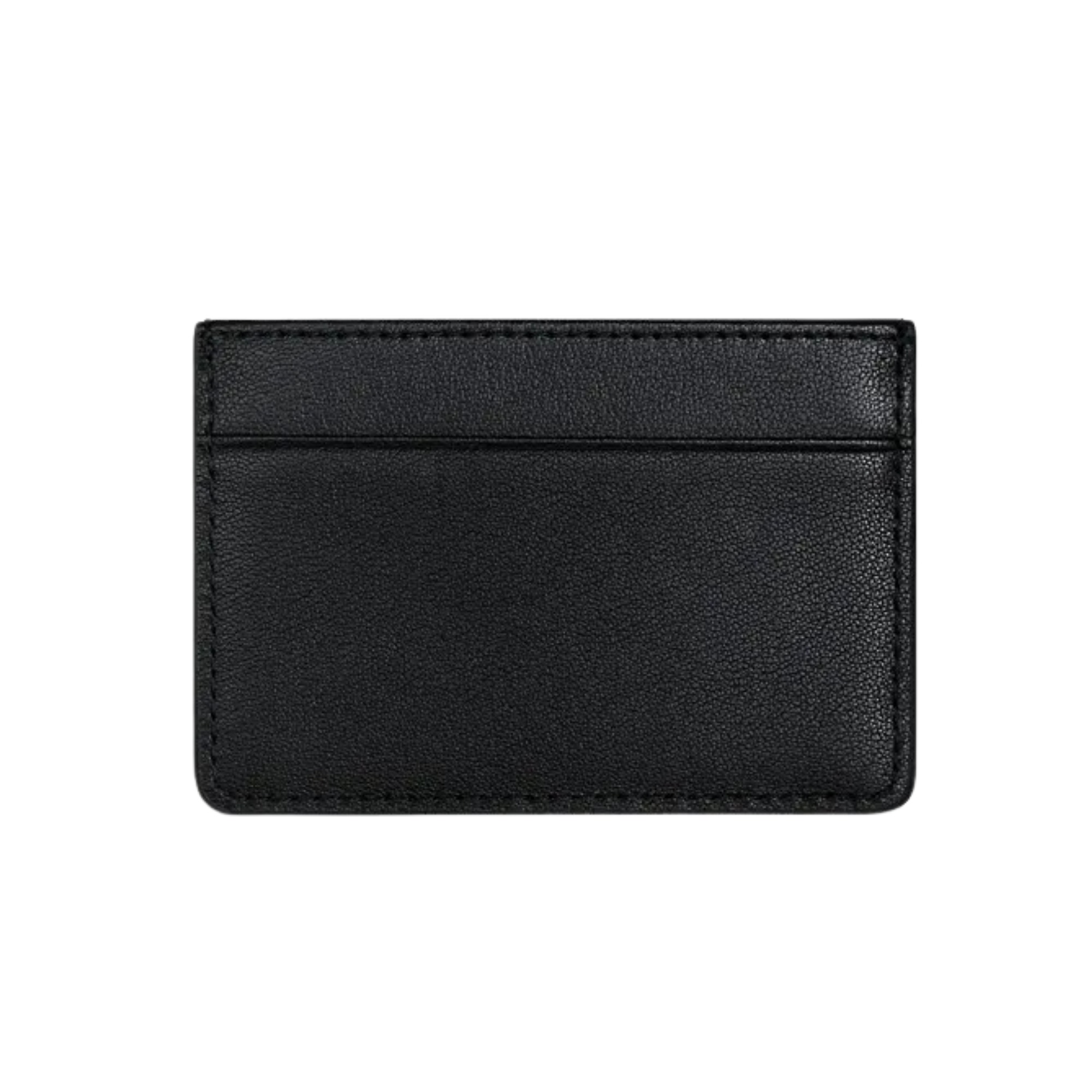 Embossed Leather Jaded Card Holder detail