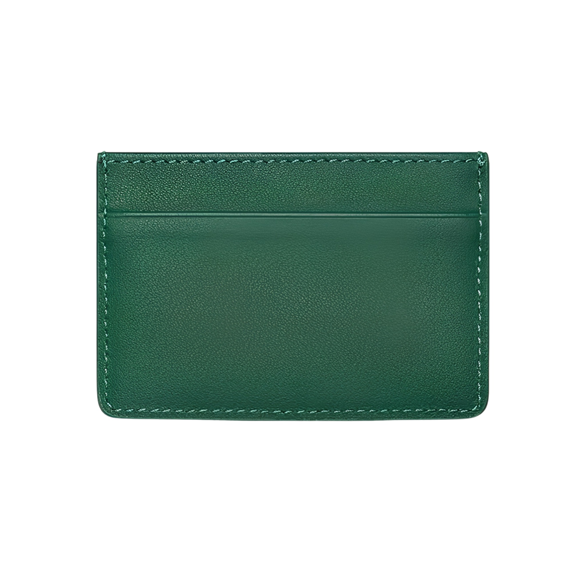 Embossed Leather Jaded Card Holder detail
